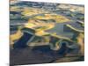 Aerial Photography at Harvest Time in the Palouse Region of Eastern Washington-Julie Eggers-Mounted Photographic Print