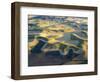 Aerial Photography at Harvest Time in the Palouse Region of Eastern Washington-Julie Eggers-Framed Photographic Print