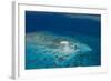 Aerial Photography of Coral Reef Formations of the Great Barrier Reef-Louise Murray-Framed Photographic Print