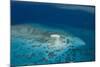 Aerial Photography of Coral Reef Formations of the Great Barrier Reef-Louise Murray-Mounted Photographic Print