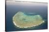 Aerial Photography of Coral Reef Formations of the Great Barrier Reef-Louise Murray-Stretched Canvas