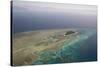 Aerial Photography of Coral Reef Formations of the Great Barrier Reef-Louise Murray-Stretched Canvas