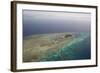 Aerial Photography of Coral Reef Formations of the Great Barrier Reef-Louise Murray-Framed Photographic Print