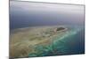 Aerial Photography of Coral Reef Formations of the Great Barrier Reef-Louise Murray-Mounted Photographic Print