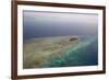 Aerial Photography of Coral Reef Formations of the Great Barrier Reef-Louise Murray-Framed Photographic Print