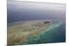Aerial Photography of Coral Reef Formations of the Great Barrier Reef-Louise Murray-Mounted Photographic Print