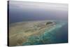 Aerial Photography of Coral Reef Formations of the Great Barrier Reef-Louise Murray-Stretched Canvas