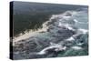 Aerial Photography of Ocean and Kelp Beds at Walker Bay-Louise Murray-Stretched Canvas