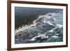 Aerial Photography of Ocean and Kelp Beds at Walker Bay-Louise Murray-Framed Photographic Print