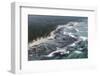 Aerial Photography of Ocean and Kelp Beds at Walker Bay-Louise Murray-Framed Photographic Print