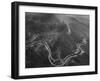 Aerial Picture of the Sao Paulo-Santos Road, also Called the Anchieta-Dmitri Kessel-Framed Photographic Print