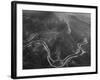Aerial Picture of the Sao Paulo-Santos Road, also Called the Anchieta-Dmitri Kessel-Framed Photographic Print