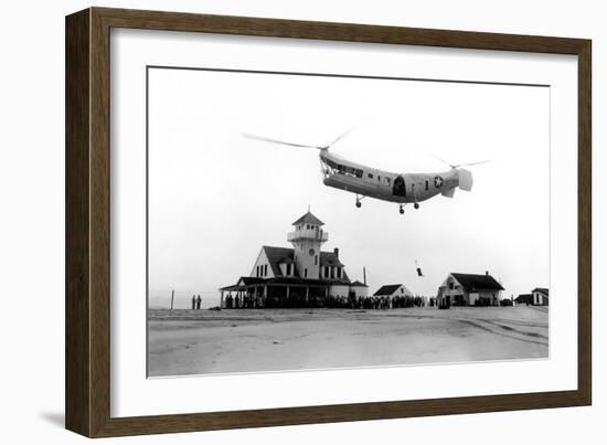 Aerial Rescue-null-Framed Art Print