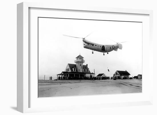 Aerial Rescue-null-Framed Art Print