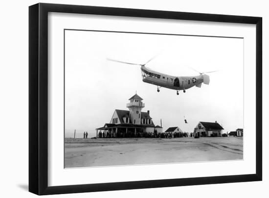 Aerial Rescue-null-Framed Art Print