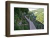 Aerial Road in Canyon-ggaallaa-Framed Photographic Print