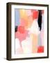 Aerial Scarlet I-Annie Warren-Framed Art Print