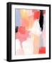 Aerial Scarlet I-Annie Warren-Framed Art Print