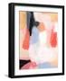 Aerial Scarlet II-Annie Warren-Framed Art Print