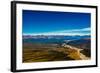 Aerial shot of Alaskan Mountain Range, Alaska, United States of America, North America-Laura Grier-Framed Photographic Print