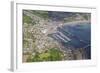 Aerial Shot of Newlyn Fishing Harbour Near Penzance, Cornwall, England, United Kingdom, Europe-Robert Harding-Framed Photographic Print