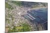 Aerial Shot of Newlyn Fishing Harbour Near Penzance, Cornwall, England, United Kingdom, Europe-Robert Harding-Mounted Photographic Print