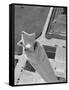 Aerial Shot of San Jacinto Monument. 1952 Houston, Texas-Margaret Bourke-White-Framed Stretched Canvas