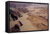 Aerial, Skeleton Coast Park, Namibia, Africa-Thorsten Milse-Framed Stretched Canvas