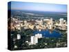 Aerial Skyline, Orlando, Florida-Bill Bachmann-Stretched Canvas