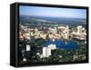 Aerial Skyline, Orlando, Florida-Bill Bachmann-Framed Stretched Canvas