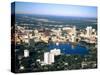 Aerial Skyline, Orlando, Florida-Bill Bachmann-Stretched Canvas