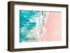 Aerial Summer - Bali Pink Beach-Philippe HUGONNARD-Framed Photographic Print