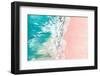 Aerial Summer - Bali Pink Beach-Philippe HUGONNARD-Framed Photographic Print