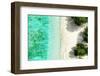 Aerial Summer - Between Sea and Beach-Philippe HUGONNARD-Framed Photographic Print