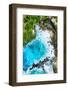 Aerial Summer - Blue Lagoon Ceningan-Philippe HUGONNARD-Framed Photographic Print