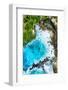 Aerial Summer - Blue Lagoon Ceningan-Philippe HUGONNARD-Framed Photographic Print