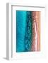 Aerial Summer - Coral Strips-Philippe HUGONNARD-Framed Photographic Print