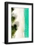 Aerial Summer - Green Beach-Philippe HUGONNARD-Framed Photographic Print