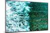 Aerial Summer - Ocean Wave Foam-Philippe HUGONNARD-Mounted Photographic Print