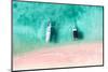 Aerial Summer - Pink Beach Bali-Philippe HUGONNARD-Mounted Photographic Print