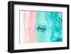 Aerial Summer - Pink Beach-Philippe HUGONNARD-Framed Photographic Print