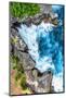 Aerial Summer - Rocky Jaws-Philippe HUGONNARD-Mounted Photographic Print