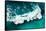 Aerial Summer - Seagreen Wave-Philippe HUGONNARD-Framed Stretched Canvas