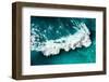 Aerial Summer - Seagreen Wave-Philippe HUGONNARD-Framed Photographic Print