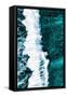 Aerial Summer - The Wave-Philippe HUGONNARD-Framed Stretched Canvas