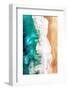 Aerial Summer - Turquoise Ocean Waves-Philippe HUGONNARD-Framed Photographic Print