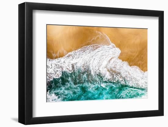 Aerial Summer - Wave Movement-Philippe HUGONNARD-Framed Photographic Print