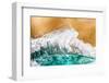 Aerial Summer - Wave Movement-Philippe HUGONNARD-Framed Photographic Print