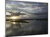 Aerial Sunset over North Pensacola FL-Bobby R Lee-Mounted Photographic Print
