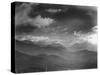 Aerial the Adirondack Mountains and Lake Tear-In-The-Clouds, the Source Water of the Hudson River-null-Stretched Canvas